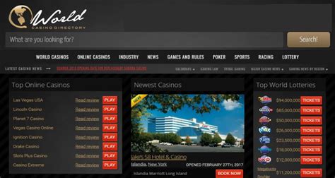 world casino directory